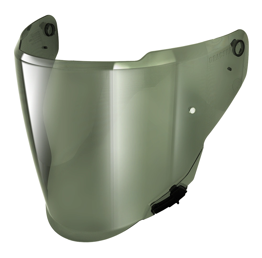 Smoke Visor Gennex II by Gracshaw Open Face Helmet