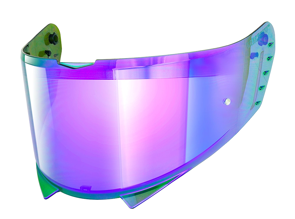 Infinity Purple Visor by Gracshaw Full Face Helmet