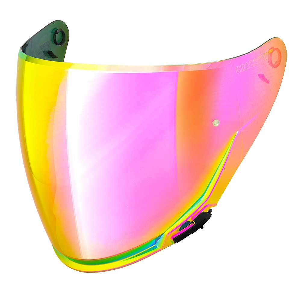 Infinity Pink Visor by Gracshaw, Glaive, Open Face Helmet