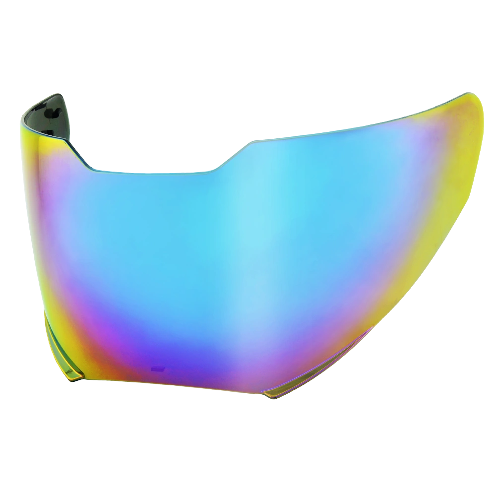 Rainbow Visor for Grandio II by Gracshaw Open Face Helmet